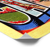 Poster 20 x 16 Salutations de Californie (Coin)