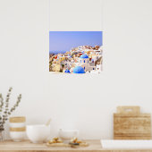Poster 20" x 16" - Santorin (Cuisine)