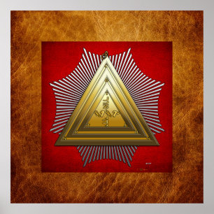 Poster 20e Degré : Maître de la Loge Symbolique