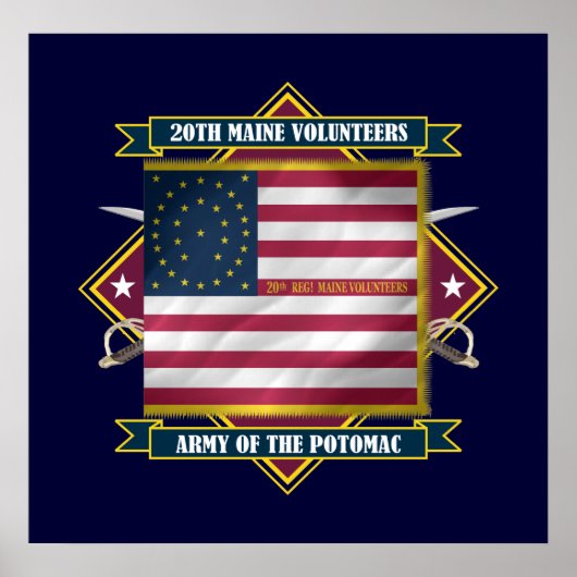 Poster 20e Maine (Diamant) (Devant)