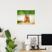 Poster 20x16 Jeune marmotte (Bureau à domicile)