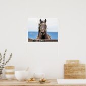 Poster 20x16 Portrait d'un cheval (Cuisine)