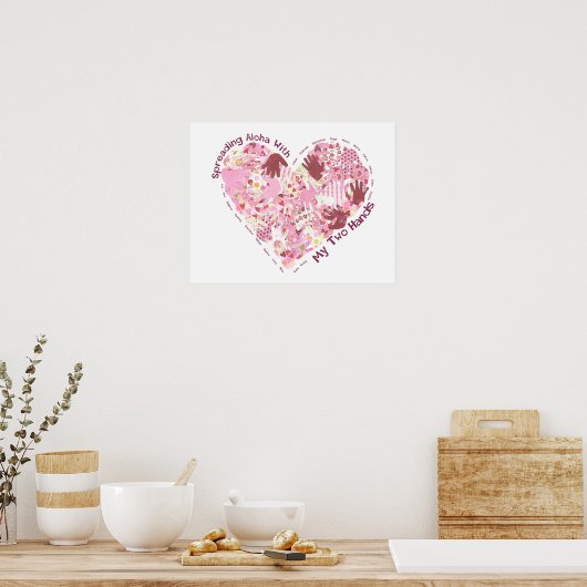 Poster 20x16: Spreading Aloha (Cuisine)