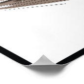 Poster 20x20 Abstrait House Wall Art (Coin)