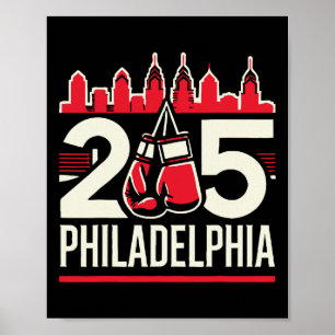 Poster 215 Tradition de boxe de Philly