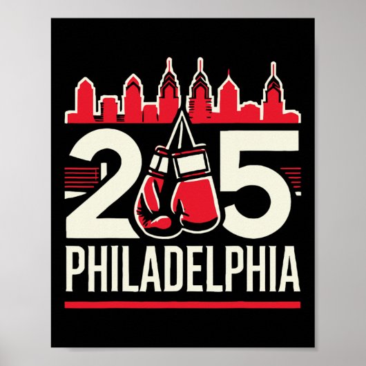 Poster 215 Tradition de boxe de Philly (Devant)