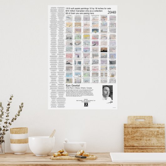 Poster 22 Dream art. (Keuken)