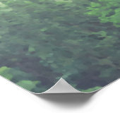Poster 22 Table des Pins Verts Plan de Table de Mariage (Coin)