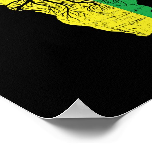 Poster 23 Mois de l'histoire des noirs Fierté africaine V (Coin)