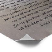 Poster 23 Psaume (Coin)