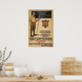 Poster 242e Bataillon forestier canadien1915 (Cuisine)