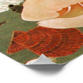 Poster 24. 貝 甲 図, 冲 Shells, Jakuchu (Japon) Art, Jakuchu  (Coin)