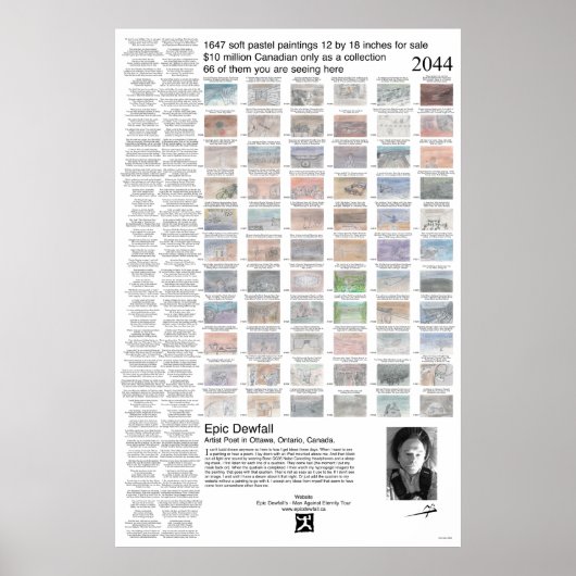 Poster 24 Dream art (Devant)