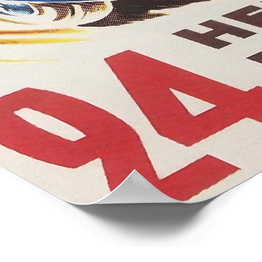 Poster 24 Heures de la course du Mans (Coin)