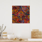 Poster 24 po x 24 po, papier d'affiche de valeur (Matte) (Cuisine)