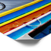 Poster 24" x 18" (semi-brillant) Le monde est ma m (Coin)