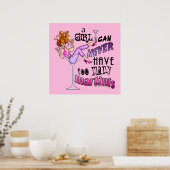 POSTER 24" X 24" - TROP DE MARTINIS (Cuisine)