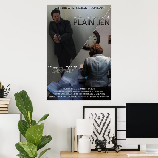 Poster 24x36Poster Plain Jen (Bureau à domicile)