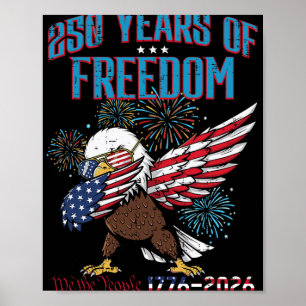 Poster 250 Ans Aigle de la liberté Dab 250e anniversaire