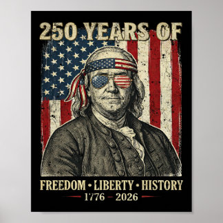 Poster 250 Ans De Liberté Histoire De La Liberté Pères Fo