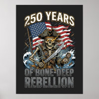 250 Ans de Rébellion Profonde du Pirate Squelette