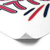 Poster 250 ans USA | Semiquinentenaire 1776-2026 (Coin)