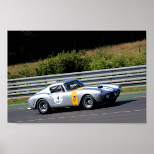 Poster 250 GT Berlinetta Le Mans Classic 2018