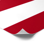 Poster 250e anniversaire d'Amérique avec le drapeau des É (Coin)