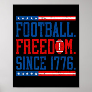 Poster 250e anniversaire États-Unis 250 ans Footll _1