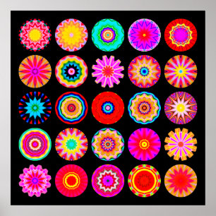 Poster 25 Mandalas II