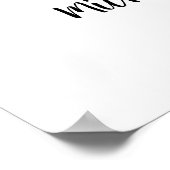 Poster 25e anniversaire du Mariage Numéro 25 Collage phot (Coin)