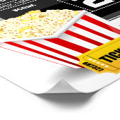 Poster 25e anniversaire Hollywood Movie Party (Coin)