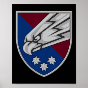 Poster 25e Brigade aéroportée (Ukraine) Forces armées ukr