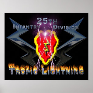 Poster 25e division d'infanterie