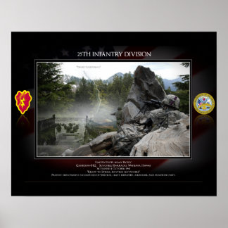 Poster 25e division d'infanterie