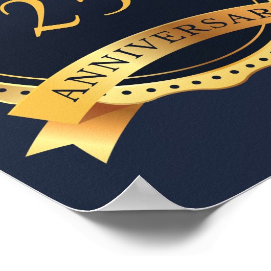 Poster 25th anniversary golden edition (Coin)