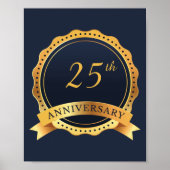 Poster 25th anniversary golden edition (Devant)