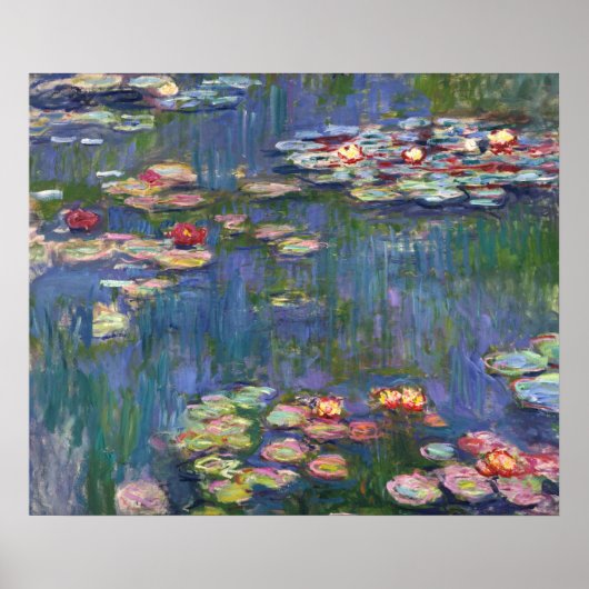 Poster 2692-Claude Monet-Nymphéas (Devant)