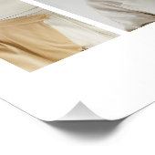 Poster 26 Photo Collage Famille personnalisée (Coin)