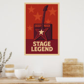 Poster 27, Toneellegende,  (Keuken)