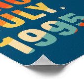 Poster 27e anniversaire Cadeaux 27 ans légende depuis (Coin)