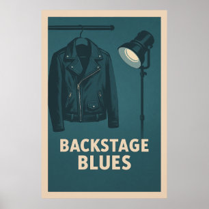 Poster 28, Blues Backstage, Vintage
