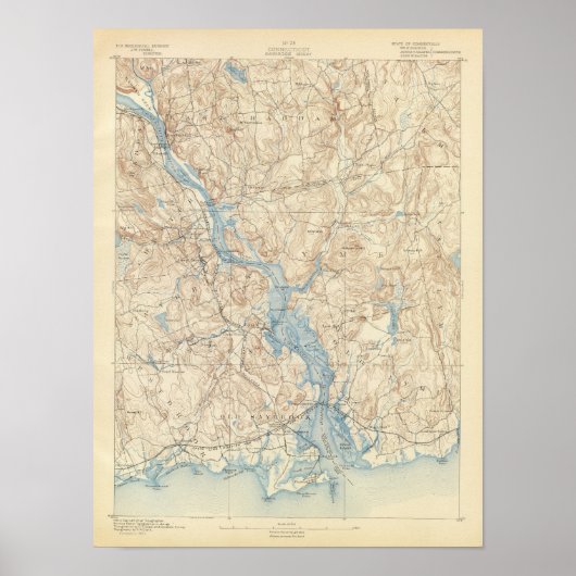 Poster 28 Feuille Saybrook (Devant)