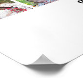 Poster 28 Grille de collage photo - 2 Zones de texte - no (Coin)