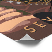 Poster 28"x20 Sept Chutes - Tucson, Arizona (Coin)