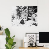 Poster 290e régiment américain à la bataille de la Bulge (Bureau à domicile)