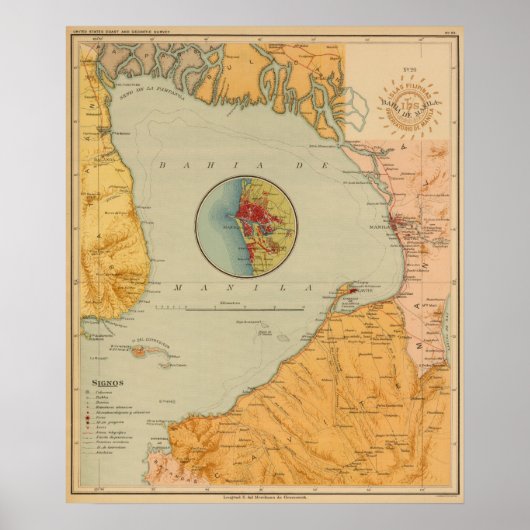 Poster 29 à Manille Bay (Devant)