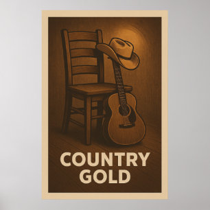 Poster 29, Country Gold,