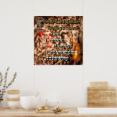 Poster 29e Citation; Autodiscipline/Contrôle de soi (Cuisine)