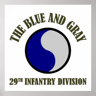 Poster 29th Infantry Division
